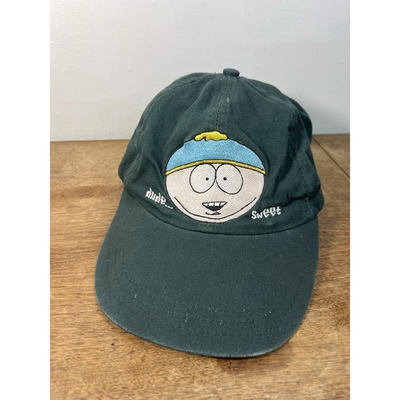 SouthWestArtisans Other - Vintage 90s Y2K Eric Cartman South Park Hat Cap Trucker Cartoon Green Patch